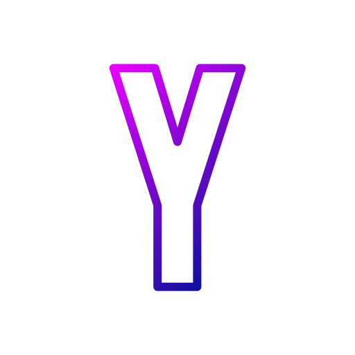 Letter y Generic Gradient icon