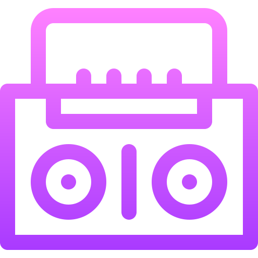 boombox icono gratis