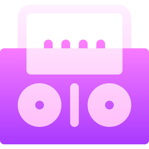 boombox icono gratis