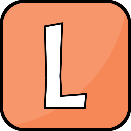 Letter l - Free education icons