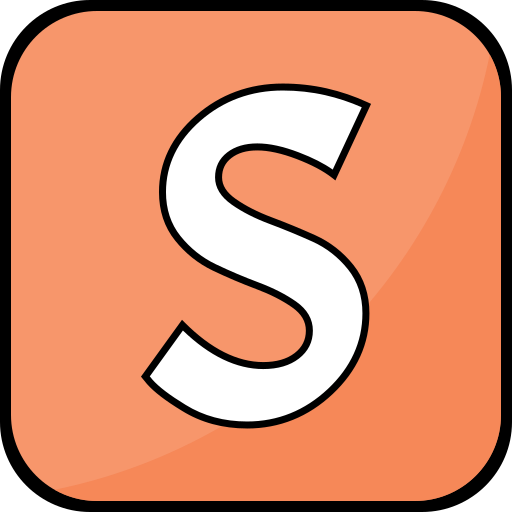 Letter s Generic Outline Color icon