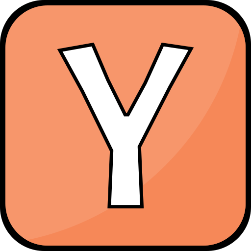 Letter y Generic Outline Color icon