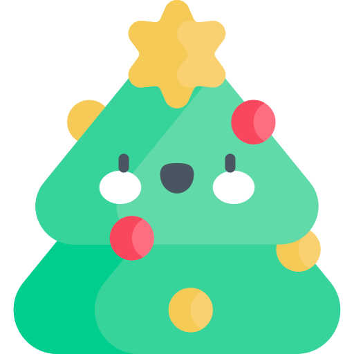 Árbol de navidad icono gratis