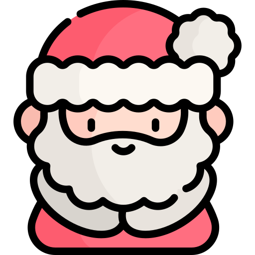 papá noel icono gratis