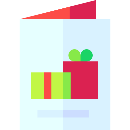 tarjeta de regalo icono gratis