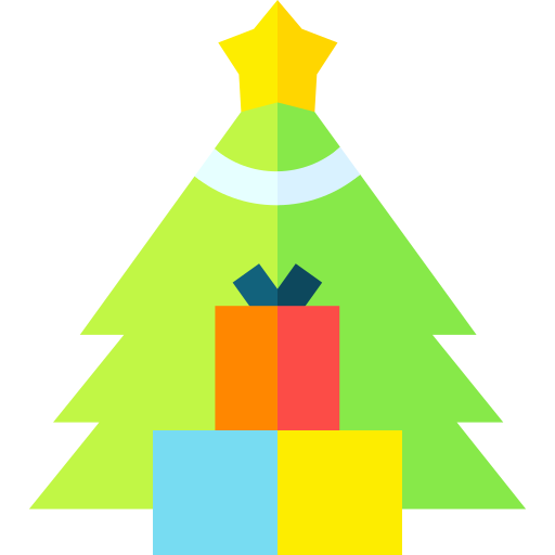 Árbol de navidad icono gratis