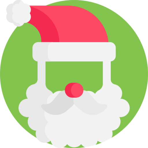 papá noel icono gratis