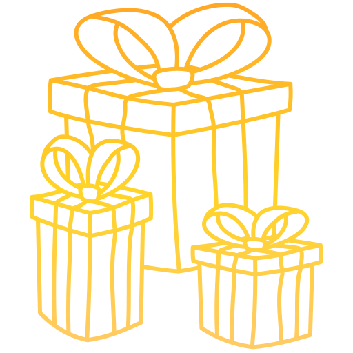 caixa de presente grátis ícone