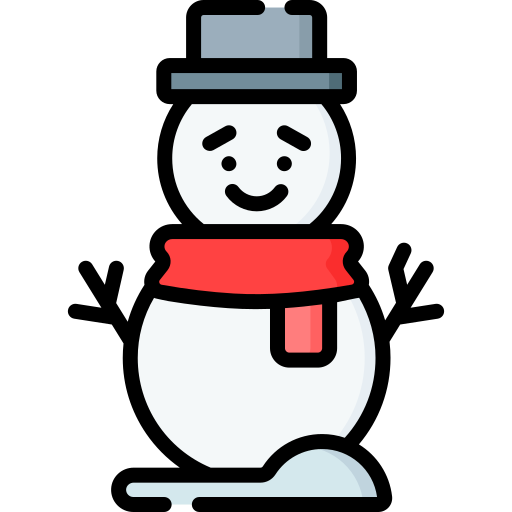 Snowman Special Lineal color icon