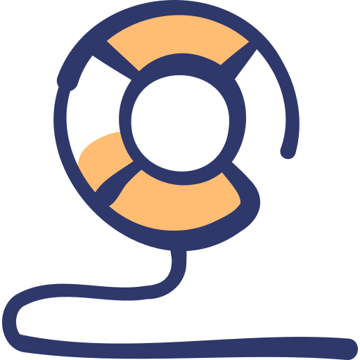 boya salvavidas icono gratis