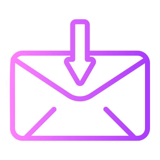 Inbox Generic Gradient icon