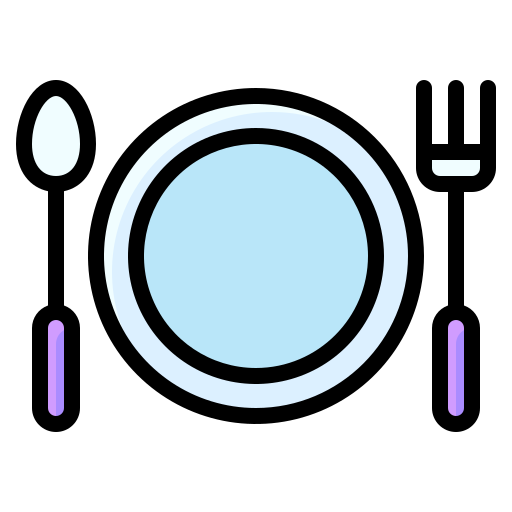 Dish Generic Outline Color icon