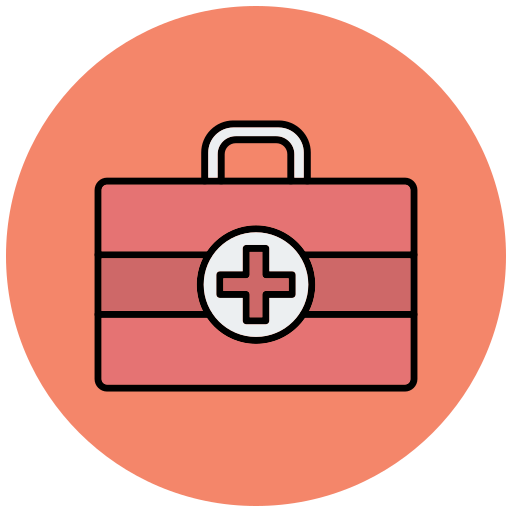 First aid kit Generic Outline Color icon