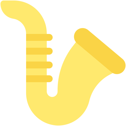 Saxophone Generic Flat icon