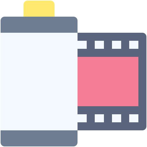 film fotográfico icono gratis
