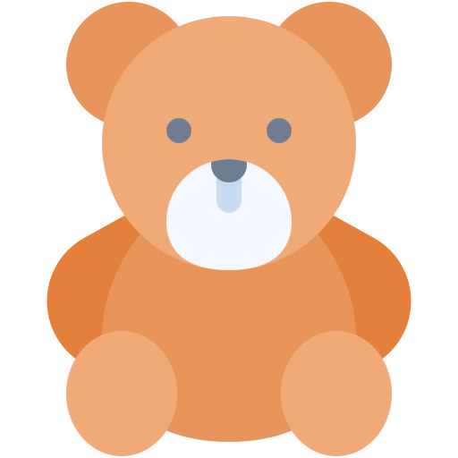 oso de peluche icono gratis