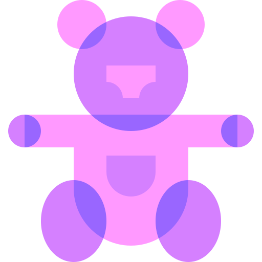 oso de peluche icono gratis