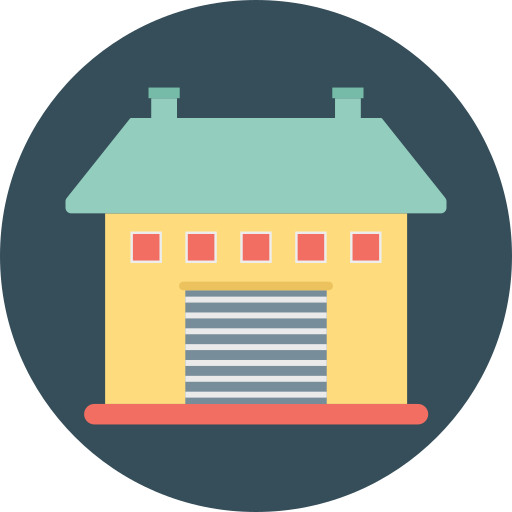 Warehouse Generic Flat Icon