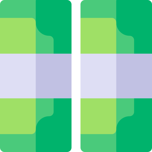 Символ доллара в черном овале бесплатно иконка