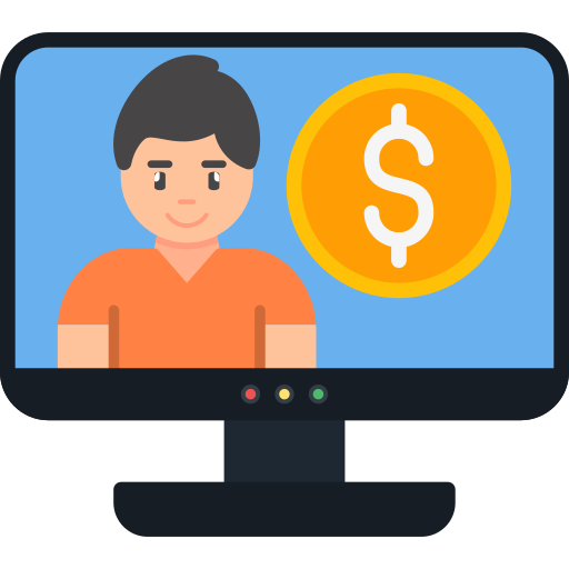 costo por participación icono gratis