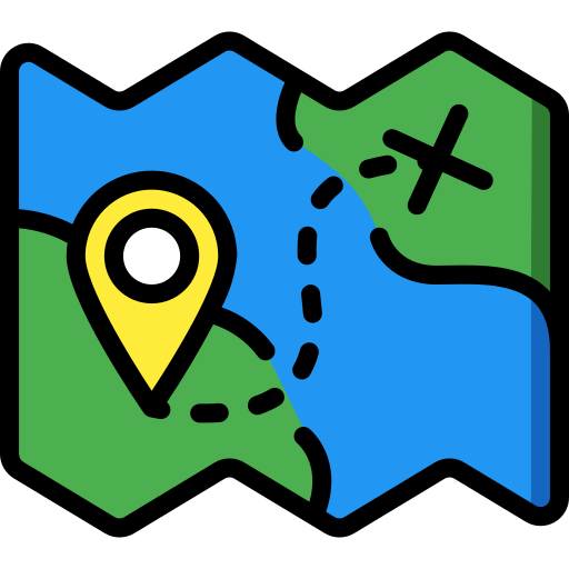 mapa icono gratis