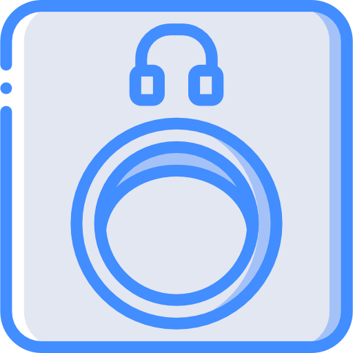 puertos de sonido icono gratis