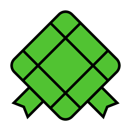 Ketupat icono gratis