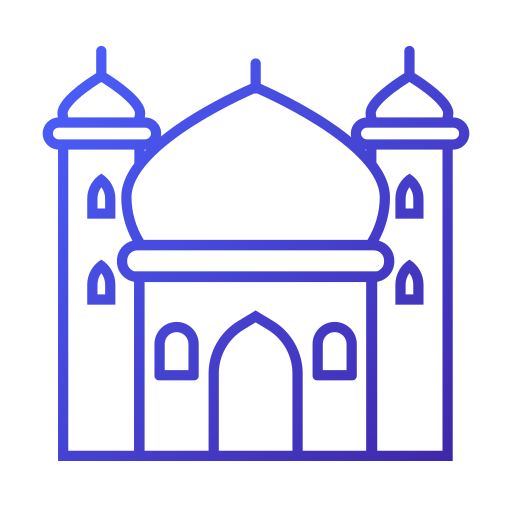 Mosque Generic Gradient icon