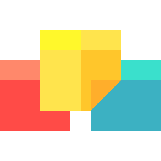 Sticky notes Basic Straight Flat icon