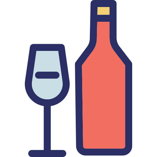 Bottle Generic Outline Color icon