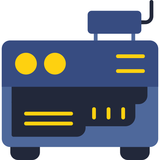 Electric generator free icon