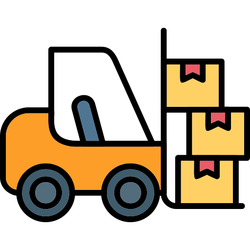 Forklift Generic Outline Color icon