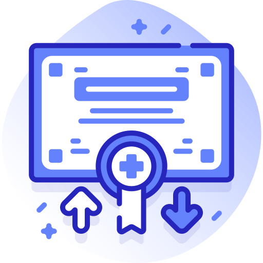 certificado icono gratis