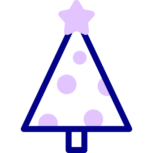 Árbol de navidad icono gratis