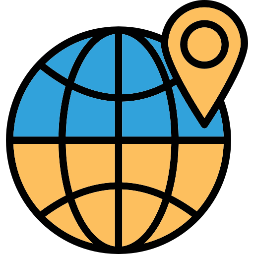 Global icon Generic Outline Color