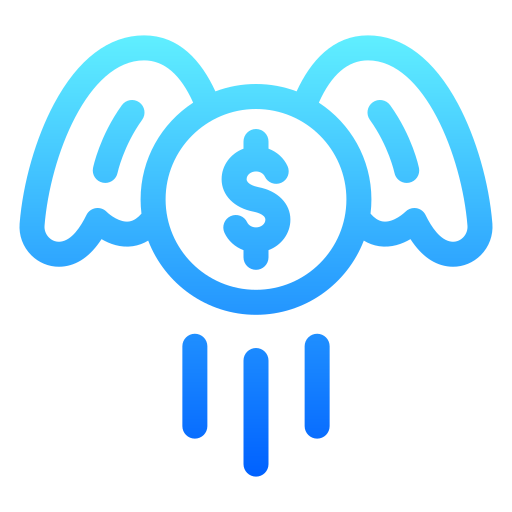 inversor de angeles icono gratis