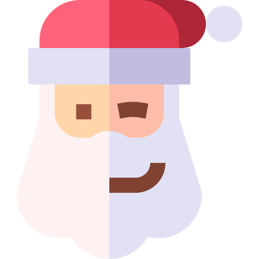 papá noel icono gratis