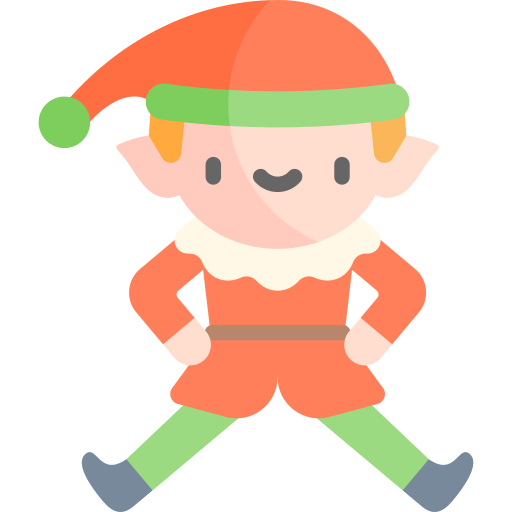 christmas elf grátis ícone