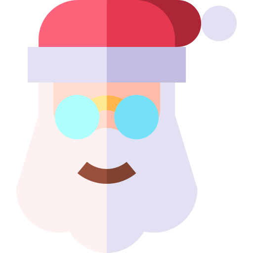 papá noel icono gratis