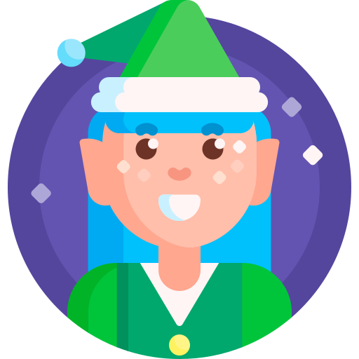 christmas elf icono gratis