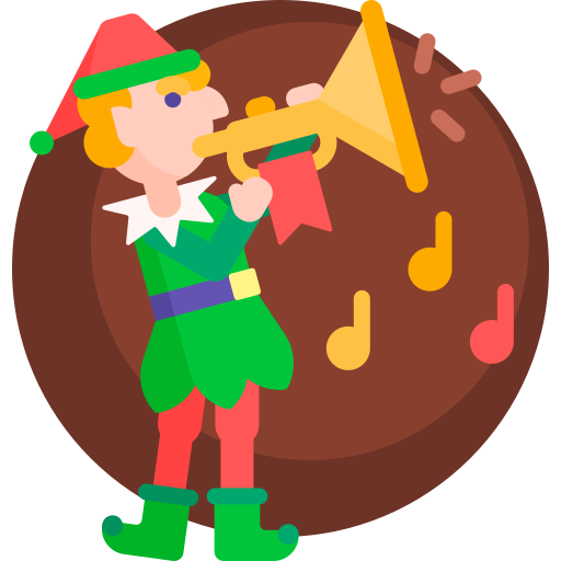 christmas elf icono gratis