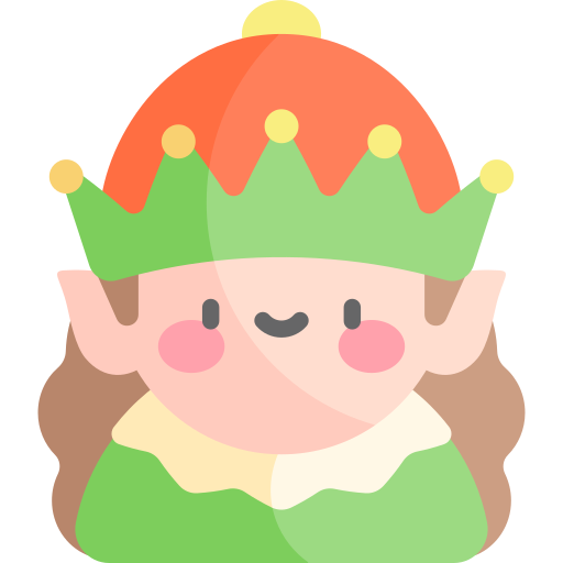 christmas elf icono gratis