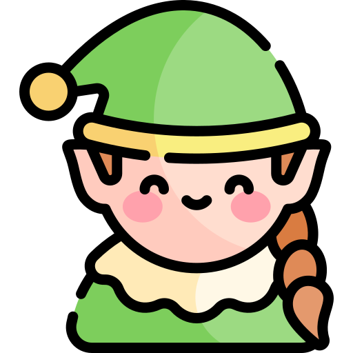 christmas elf icono gratis