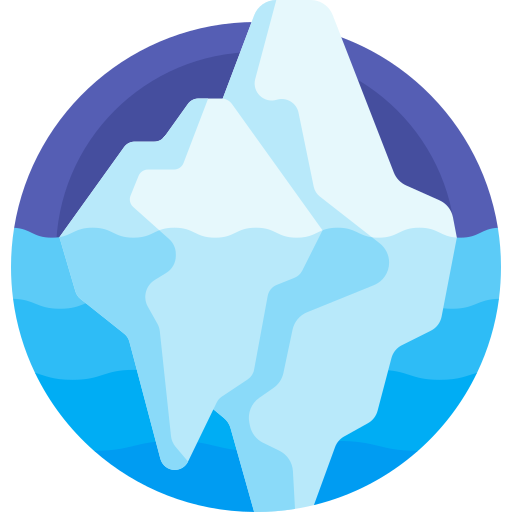 Iceberg  free icon
