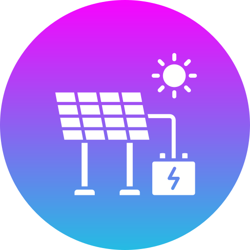 energía solar icono gratis