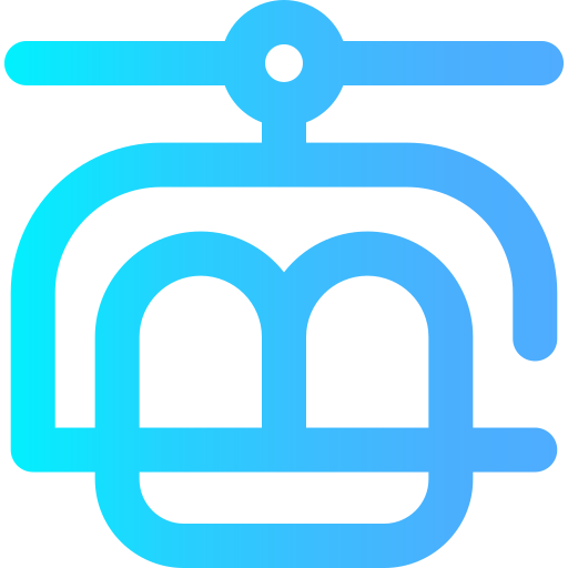 télésiège Icône gratuit télésiège Icône gratuit