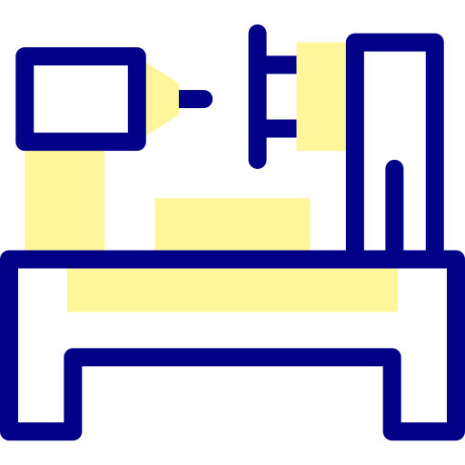 Laser Detailed Mixed Lineal color icon