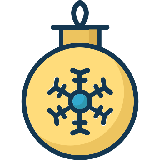 Bauble Generic Outline Color icon