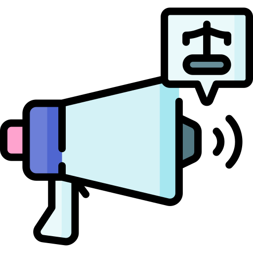 Megaphone Special Lineal color icon