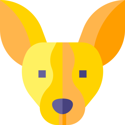 Chihuahua Basic Straight Flat icon